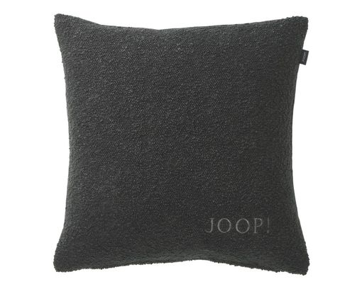 JOOP Kissenhülle "Touch", anthrazit, ca. 40x40 cm - Anthrazit - 1