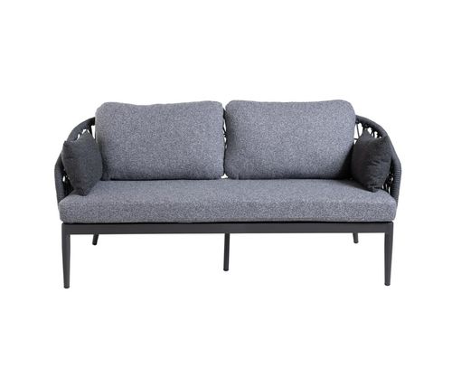 Interliving Lounge-Set 7013 mit Kissen aus Teddystoff - Anthrazit/Hellgrau - 3