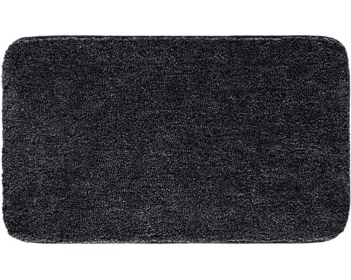 Badematte - Serie "Melange", anthrazit , ca. 60x100 cm - anthrazit - 1