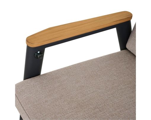 Dining Move Sessel "Cortina" - anthrazit / natur - 2