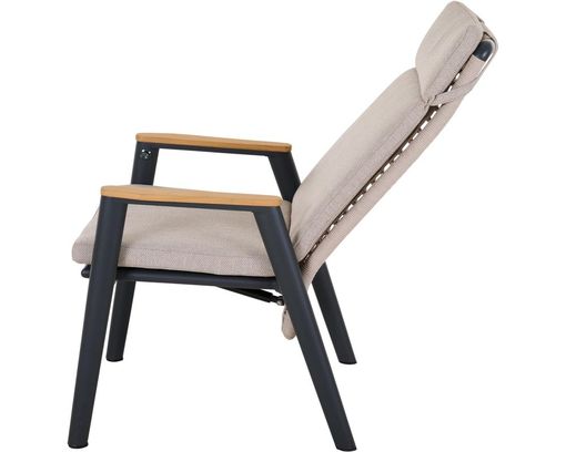 Dining Move Sessel "Cortina" - anthrazit / natur - 8