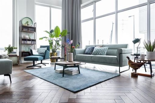 XOOON Fiskardo, 2-Sitzer - Schwarz/ Anthrazit, Blau, Braun, Grau, Gruen, Orange, Pink, Rot, Taupe, Weiss, Gelb - 8