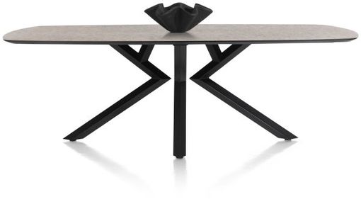 XOOON Masura, Tisch ovale - 240 x 110 cm - Braun - 1