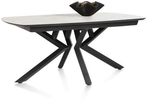 XOOON Masura, Ausziehtisch ovale - 180 (+ 60) x 110 cm - Weiß - 2