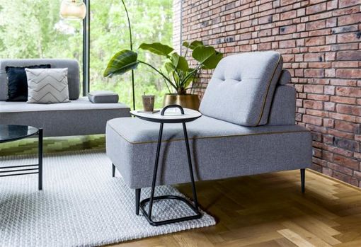 XOOON Masura, Couchtisch 110 x 88 cm - Braun - 5