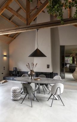 XOOON Minato, Tisch - oval - 150 x 105 cm. - Grau - 5
