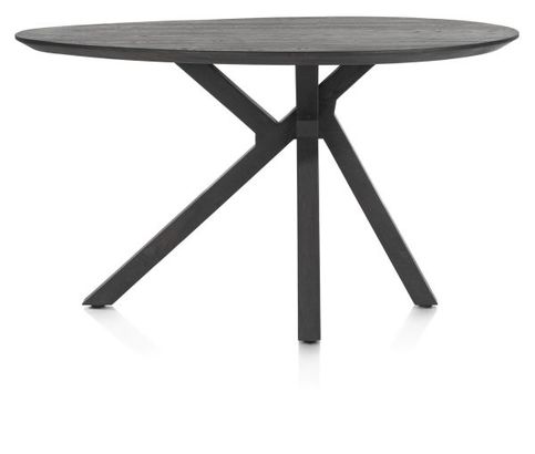 XOOON Cosenza, Tresentisch 160 x 115 cm (Höhe: 92 cm) - Schwarz - 4