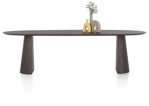 XOOON Trenton, Tisch 270 x 120 cm - Braun - 1