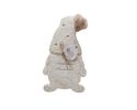 Bestecktasche in Wichtelform, ca. 12,5 cm - Hellgrau, dunkelgrau oder beige - 2