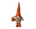 Deko-Wichtel mit Teleskopbeinen - Orange/Braun - 3