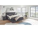 Boxspringbett "Essen" inkl. Topper - Anthrazit - 2