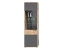 Wohnwand "Xenox" Nox Oak, Grau - Nox Oak / Basaltgrau - 4