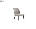 Interliving 5110 Polsterstuhl mit silberfarbenem Stoffbezug - Silber - 2