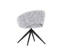 Sessel "Geneva", grau, drehbar - Grau - 2