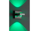 LED Wandleuchte  Q-Fisheye - metall/glas - 3