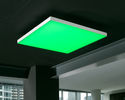 LED-Deckenleuchte "Q-Frameless" Dimmbar, App-Steuerung - Weiß - 4