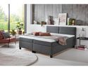 Boxspringbett "Steve" mit Stauraum - Anthrazit - 1