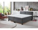 Boxspringbett "Steve" mit Stauraum - Anthrazit - 2