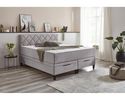 Boxspringbett "Sassenburg", ca. 180x200 cm - Silber - 3