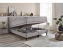 Boxspringbett "Sassenburg", ca. 180x200 cm - Silber - 4