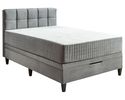 Boxbett "Santiago" mit Bettkasten, ca. 140x200 cm - Grau - 3