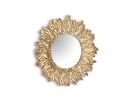 Dekospiegel rund, gold, ca. 80 cm - Gold - 1