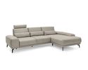Musterring Wohnlandschaft 290, besonders leger, Leder - Vivre alu - 6