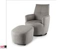 Hocker Set One by Musterring "SO 1450"  grau - grau - 2
