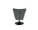 Sessel "Heddy", drehbar, Cord, dunkelgrau - Dunkelgrau - 5