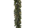 Tannengirlande inkl. Lichterkette, ca. 180 cm lang - Grün - 1