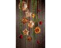 LED-Diamant, ca. 16x20 cm - Braun - 2