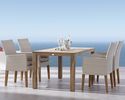 Tisch Moretti 180cm - Teak grey-wash - 1