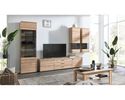 Interliving Wohnwand 2110, Naturbuche-Nachbildung - Braun - 1