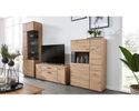 Interliving Wohnwand 2110, Alteiche Dekor - Braun - 1