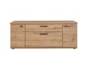 Interliving Wohnwand 2110, Alteiche Dekor - Braun - 5