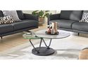 Interliving Couchtisch 6218 - Grau/Durchsichtig/Schwarz - 2