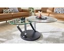 Interliving Couchtisch 6218 - Grau/Durchsichtig/Schwarz - 4
