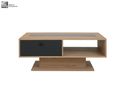 Interliving Couchtisch 2025, Wildeiche, Anthrazit, Kork - Schwarz/Braun - 3