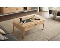 Interliving Couchtisch 2029 mit Schubkasten - Braun/Schwarz - 1