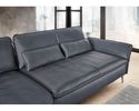 Musterring Wohnlandschaft 2340, leger, Leder - Anthrazit - 8