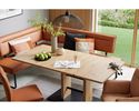 Interliving Esstisch 5505, ausziehbar - Holzfarben/Schwarz - 4