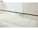 Schlafzimmer "Interliving 1017" Glas champagner/Bianco Eiche - champagner/Holz - 5