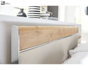 Schlafzimmer "Interliving 1017" Glas champagner/Bianco Eiche - champagner/Holz - 6