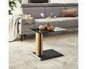 Interliving Couchtisch 6211, höhenverstellbar, rollbar - Schwarz/Braun - 2