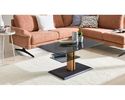 Interliving Couchtisch 6212, rollbar, mit Lift - Braun/Schwarz - 1