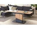 Interliving Couchtisch 6223, höhenverstellbar - Braun/Schwarz - 1