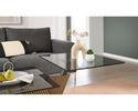 Interliving Couchtisch 6226 mit Hydro-Lift-Mechanik - Schwarz/Braun - 6