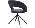 Trendhopper Stuhl "Yuna", drehbar, anthrazit - Anthrazit - 4