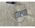 Wohnlandschaft "Isny", leger, mit Sitztiefenverstellung - Cremona 2 beige - 6