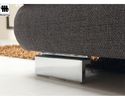 Wohnlandschaft "MR 360" Musterring, legere Polsterung, grau - Stoff Orlando dark-grey - 2
